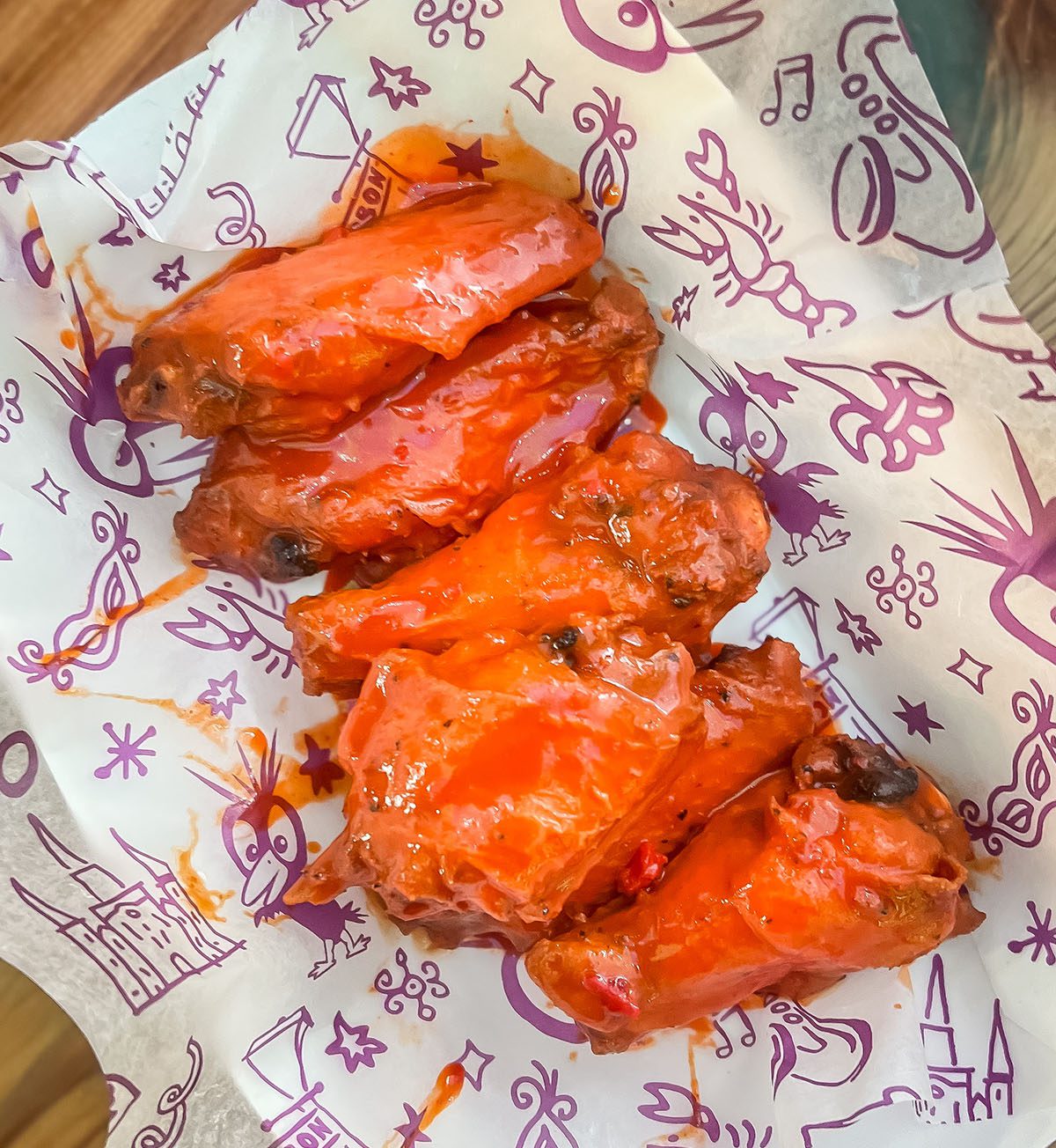 Buffalo Wings - Voodoo Chicken and Daiquiris - New Orleans, Louisiana - Downtown, French Quarter, CBD, Canal St.